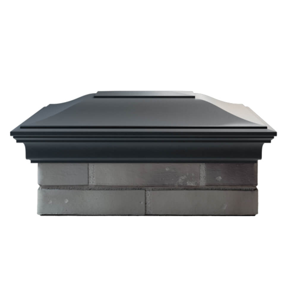 Колпак Zking Монблан Серый на столб 2х1.5 кирпича (515х385мм) в Тихорецке фото