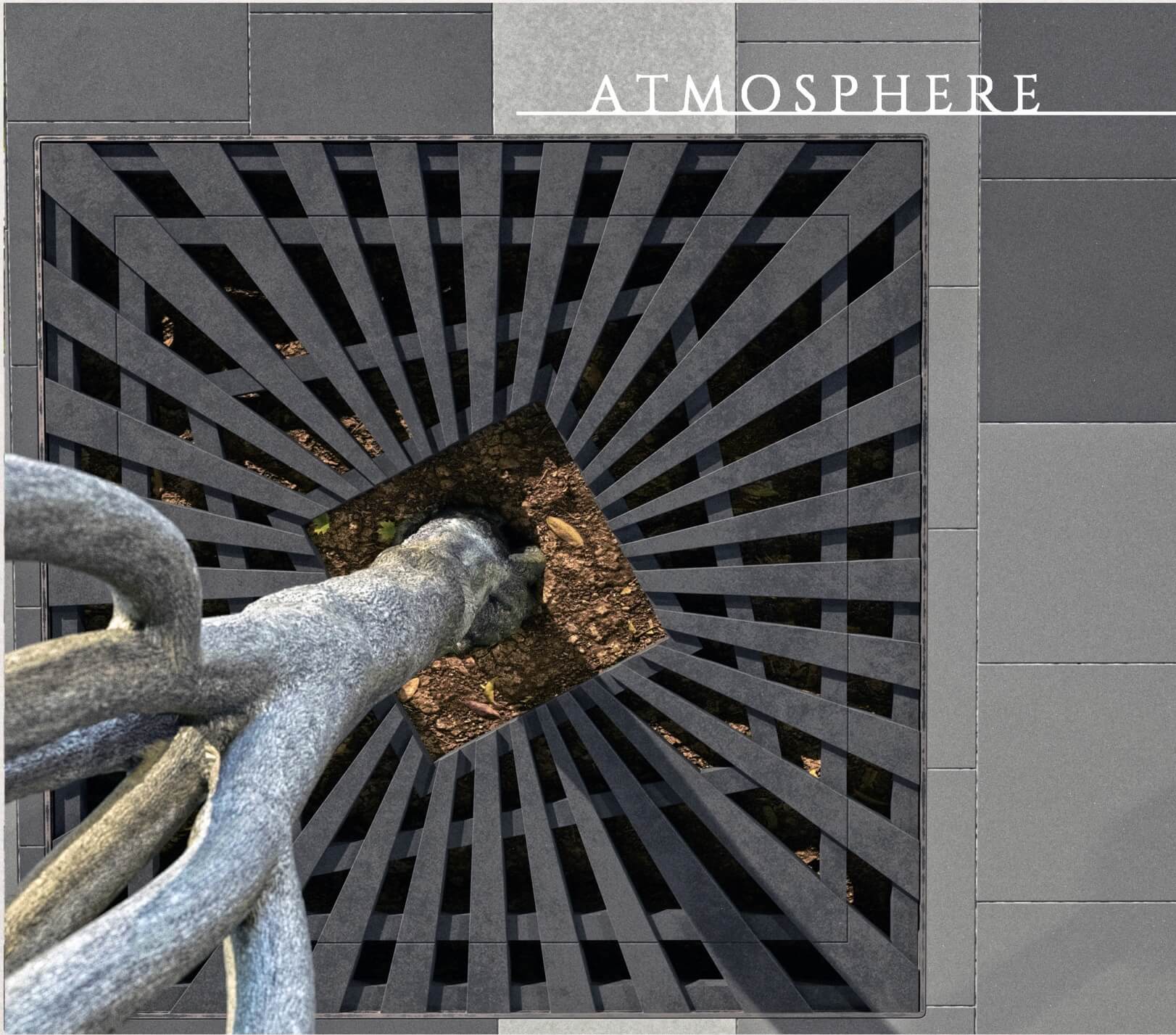 Приствольная решетка для дерева ZKING ATMOSPHERE 1.2х1.2м Черная в Тихорецке фото