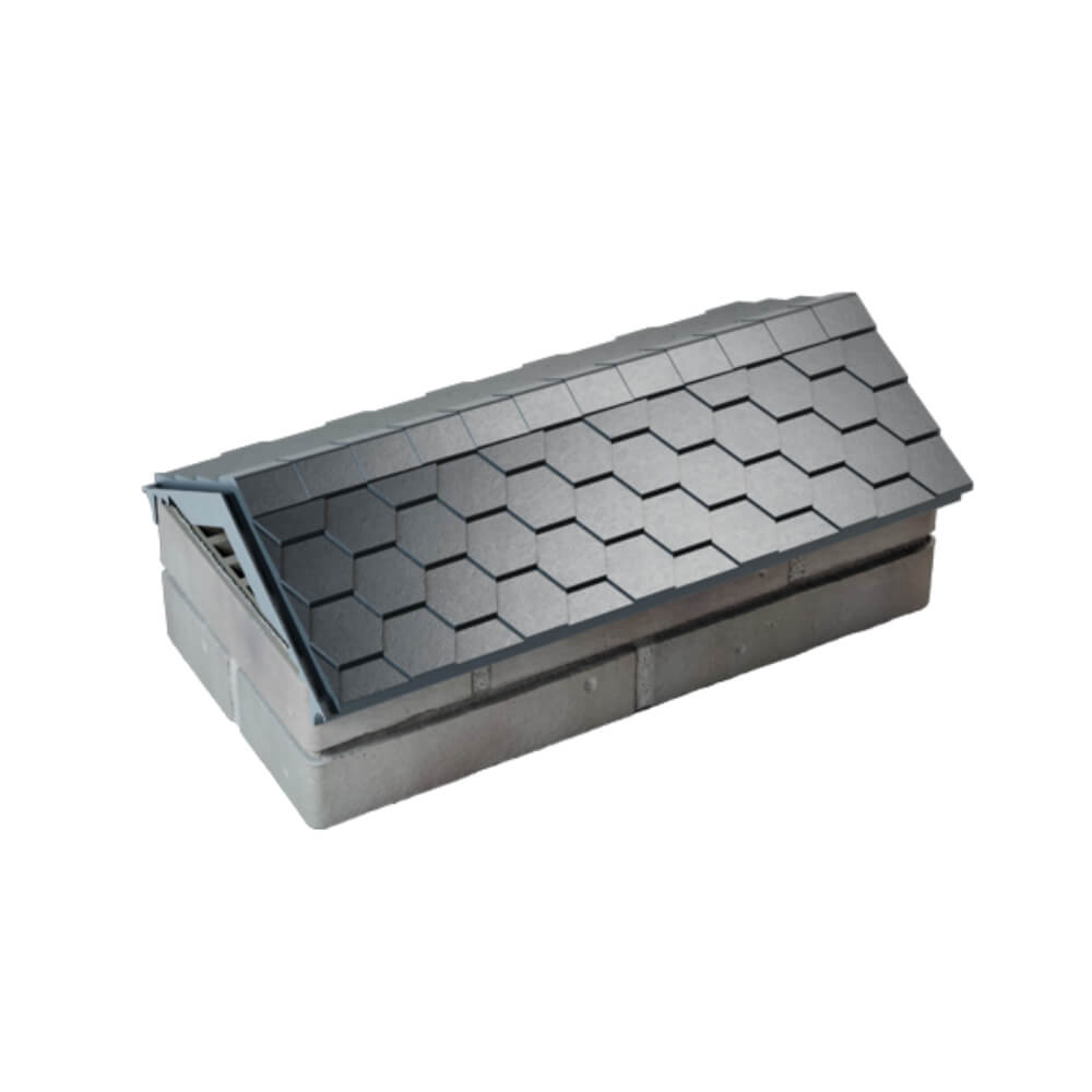 Парапет Zking Эверест Серый с посадкой на 1 кирпич (200/225/255мм) в Тихорецке фото