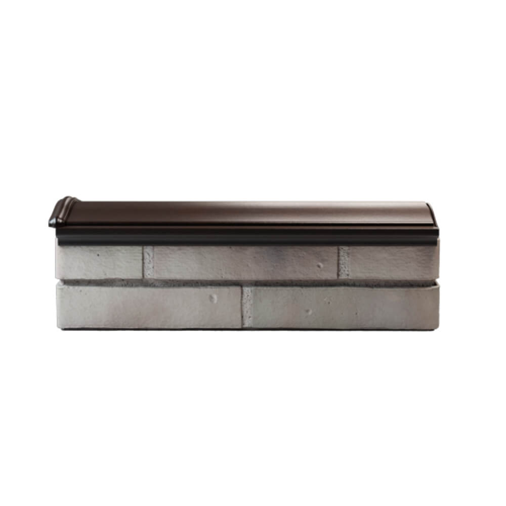 Парапет Zking Монблан Коричневый посадка на 0.5 кирпича (130мм) в Тихорецке фото