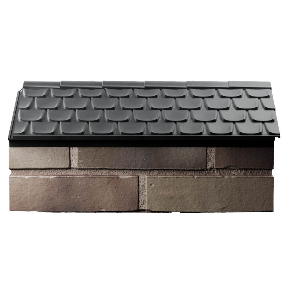 Парапет Zking Эльбрус Серый с посадкой на 1 кирпич (255мм) в Тихорецке фото