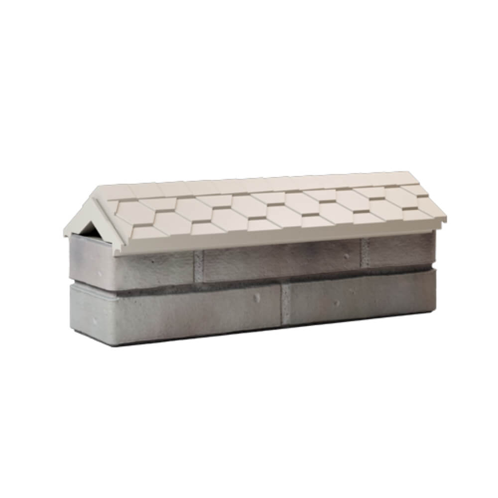 Парапет Zking Эверест Бежевый с посадкой на 0.5 кирпича (130мм) Тихорецк фото