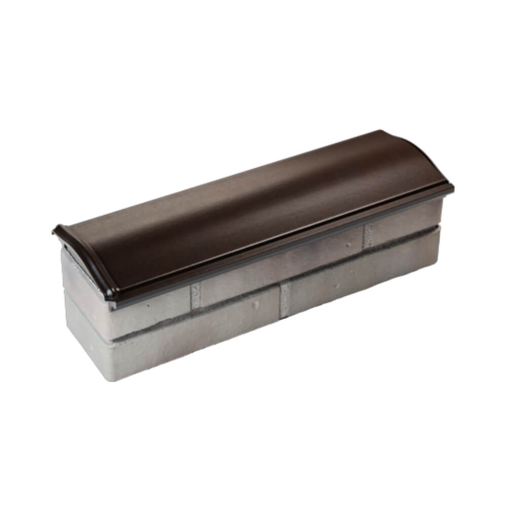 Парапет Zking Монблан Коричневый посадка на 0.5 кирпича (130мм) в Тихорецке фото