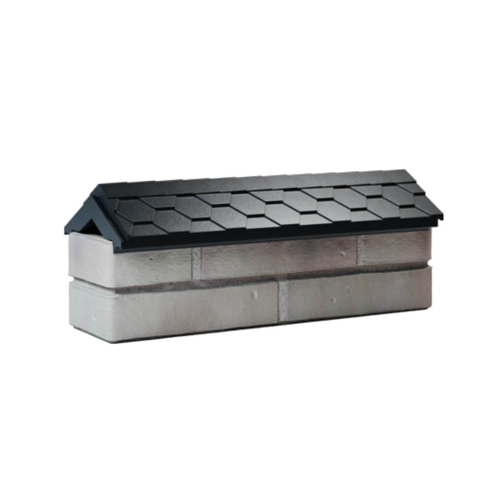 Парапет Zking Эверест Черный с посадкой на 0.5 кирпича (130мм) Тихорецк фото