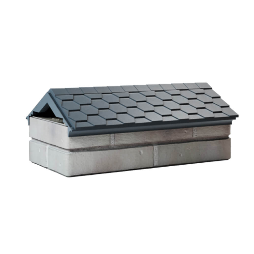 Парапет Zking Эверест Серый с посадкой на 1 кирпич (200/225/255мм) Тихорецк фото