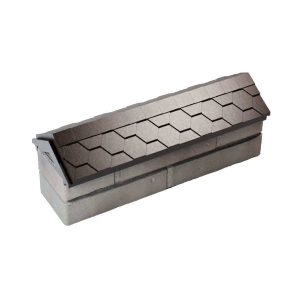 Парапет Zking Эверест Коричневый с посадкой на 0.5 кирпича (130мм) в Тихорецке фото