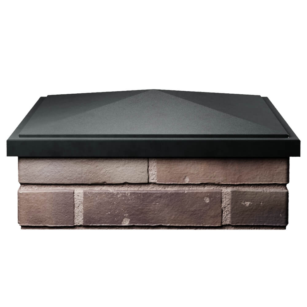 Колпак Zking БонаМоно Черный на столб 2х2 кирпича (515х515, 530х530мм) Тихорецк фото