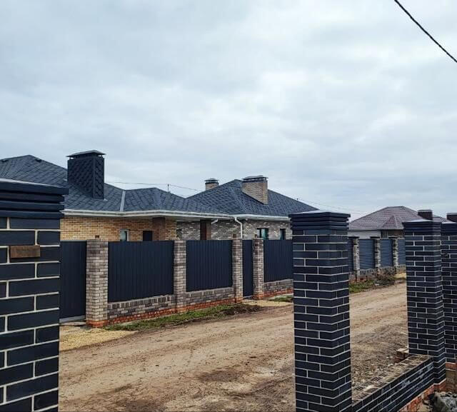 Колпак Zking Бона ХайТек Серый на столб 1.5х1.5 кирпича (385х385мм) в Тихорецке фото