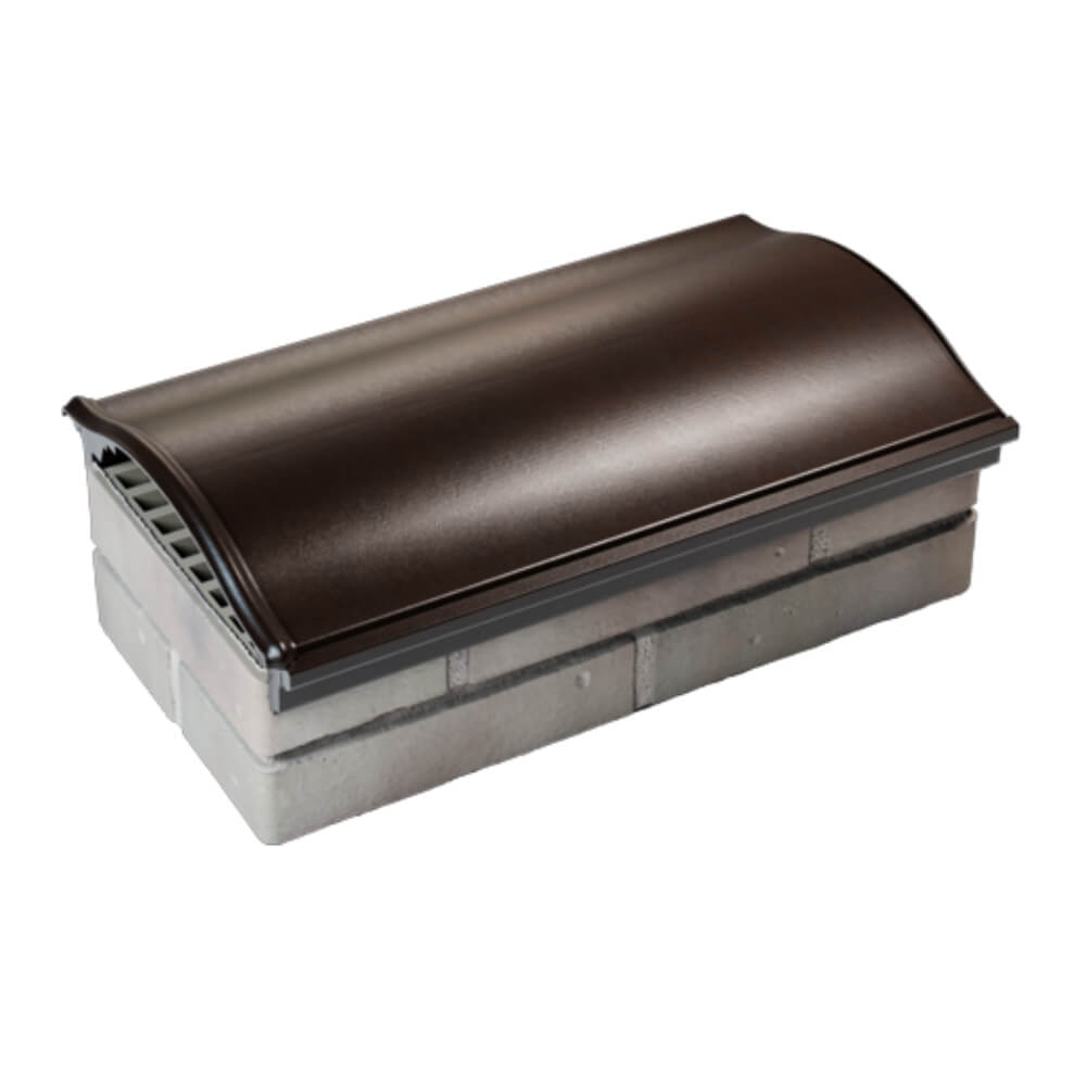 Парапет Zking Монблан Коричневый посадка на 1 кирпич (200/225/255мм) в Тихорецке фото