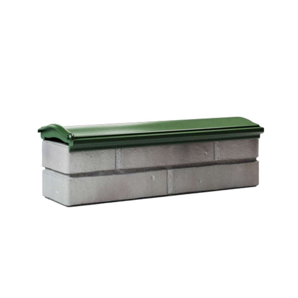 Парапет Zking Монблан Зеленый посадка на 0.5 кирпича (130мм) Тихорецк фото