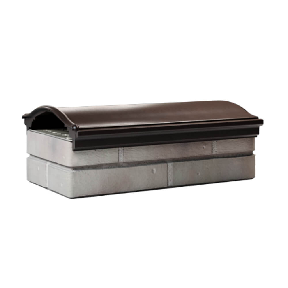 Парапет Zking Монблан Коричневый посадка на 1 кирпич (200/225/255мм) Тихорецк фото