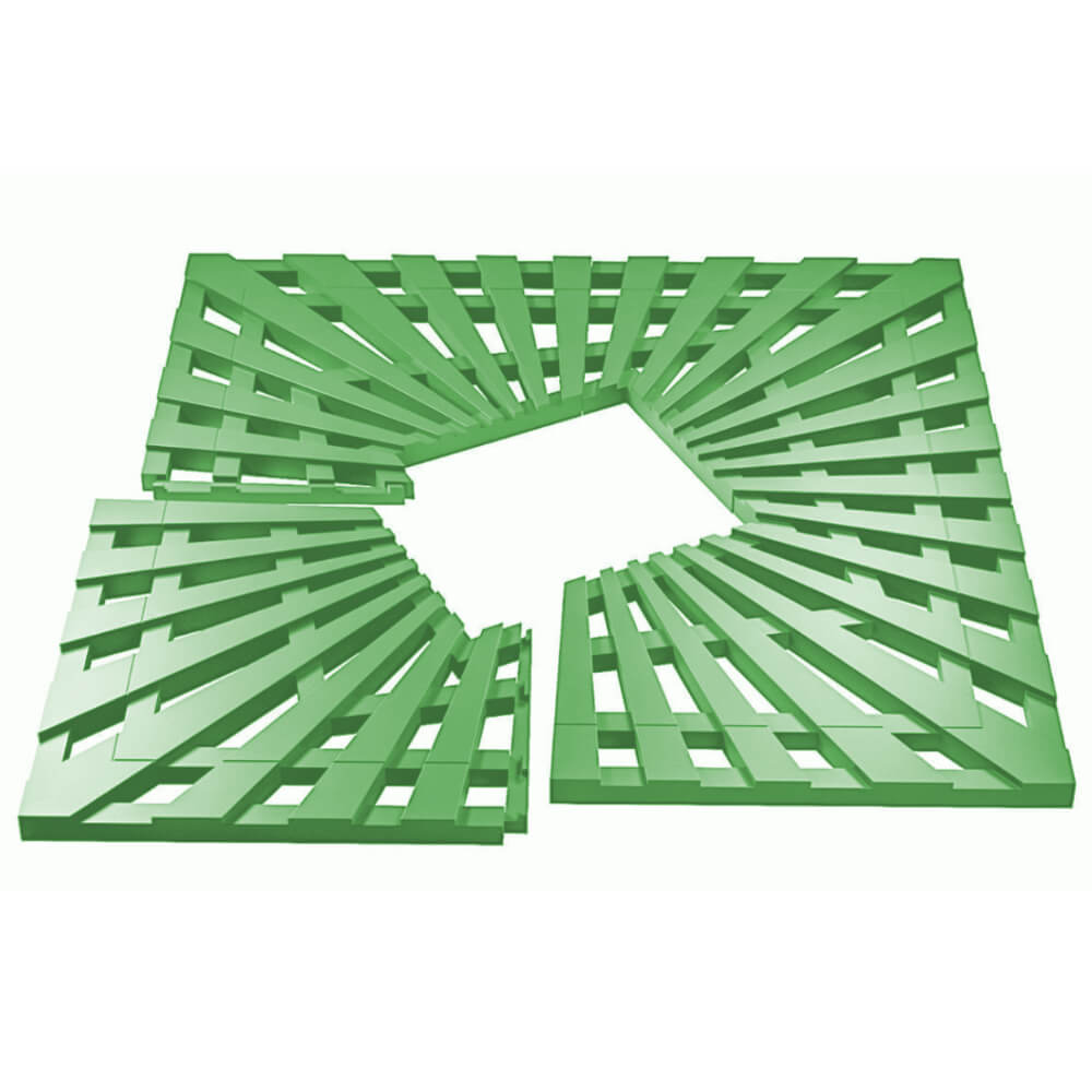 Приствольная решетка для дерева ZKING ATMOSPHERE 1.2х1.2м Зеленая в Тихорецке фото