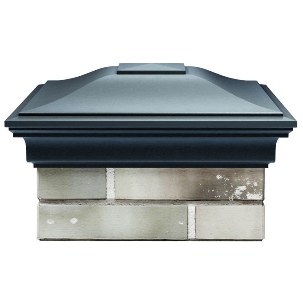 Колпак Zking Монблан Серый на столб 1.5х1.5 кирпича (385х385мм) Тихорецк фото