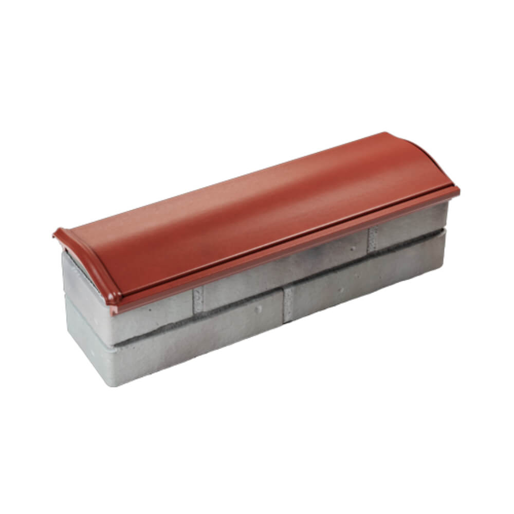 Парапет Zking Монблан Красный посадка на 0.5 кирпича (130мм) в Тихорецке фото