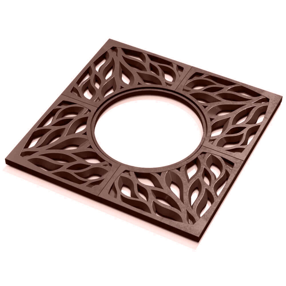 Приствольная решетка для дерева ZKING CRUST 1.2х1.2м Коричневая в Тихорецке фото