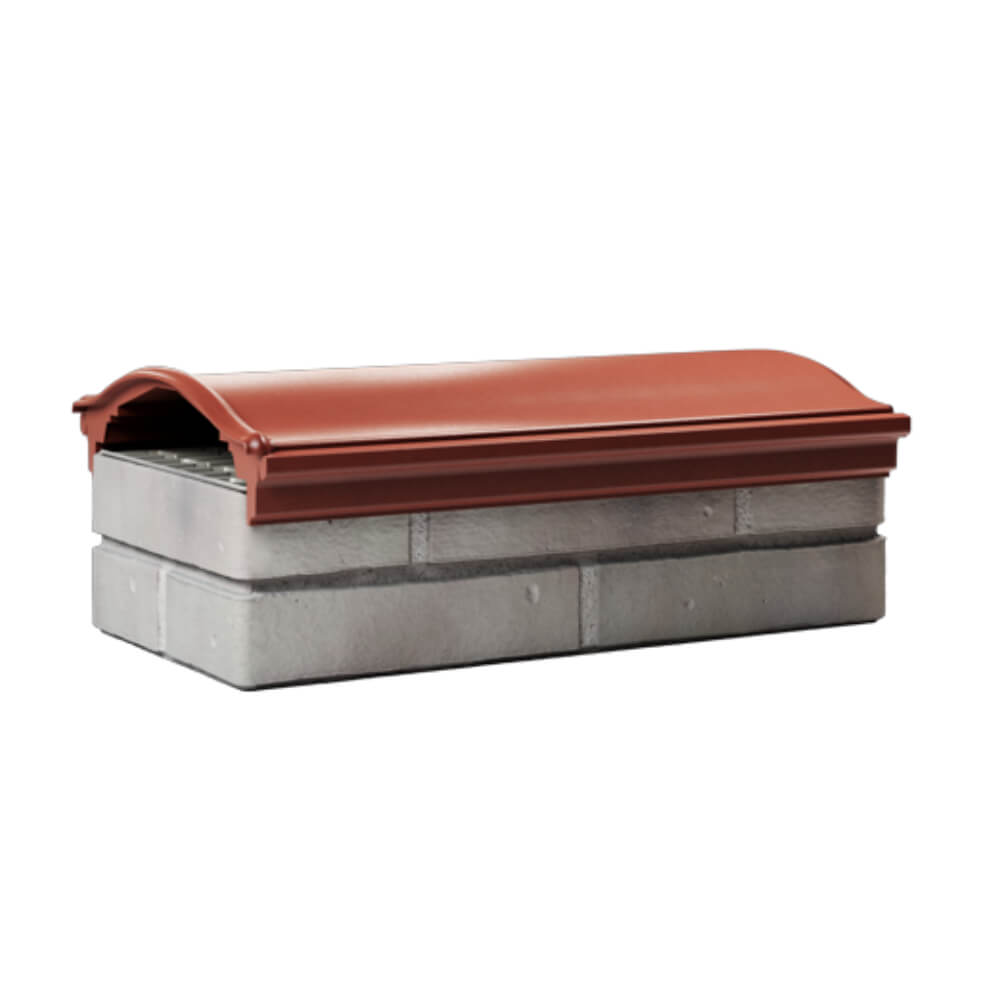 Парапет Zking Монблан Красный посадка на 1 кирпич (200/225/255мм) Тихорецк фото