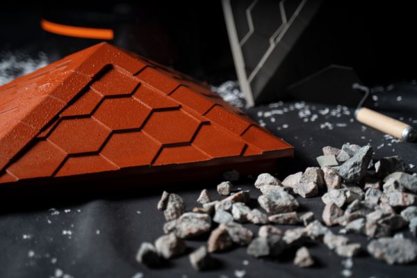 Колпак Zking Эверест Красный на столб 1.5х1.5 кирпича (390х390мм) в Тихорецке фото