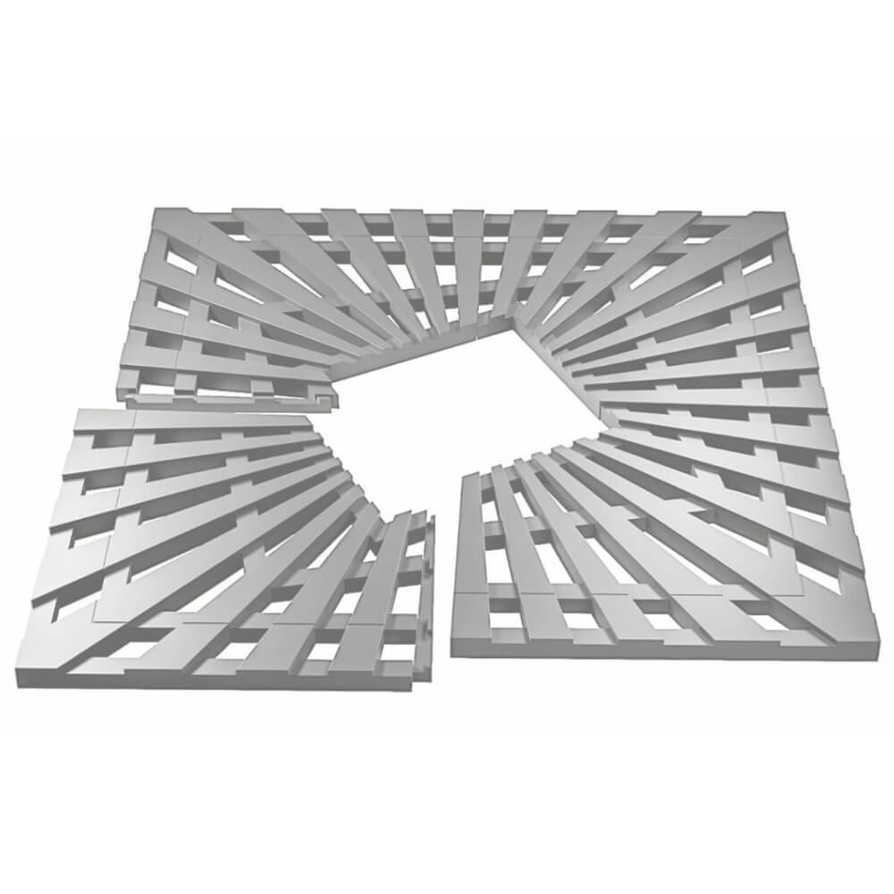 Приствольная решетка для дерева ZKING ATMOSPHERE 1.2х1.2м Бежевая в Тихорецке фото