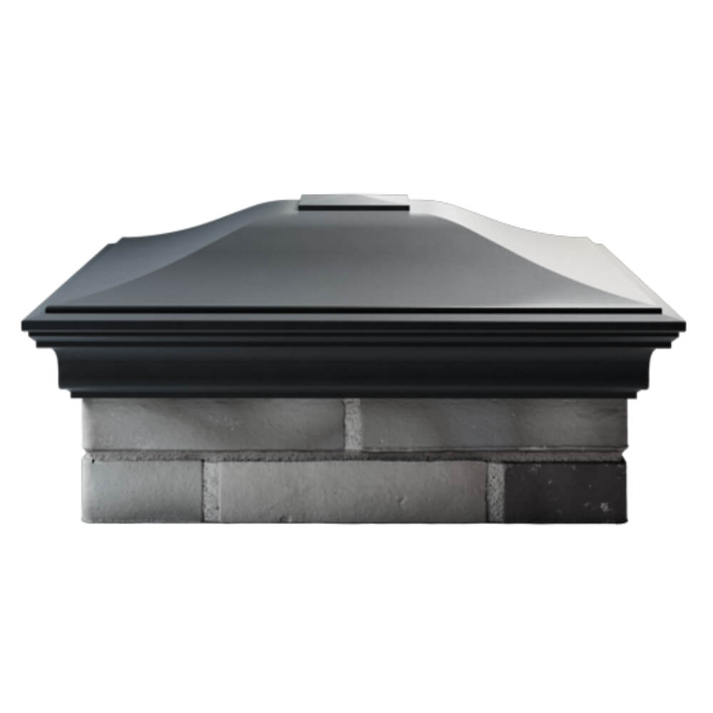 Колпак Zking Монблан Серый на столб 2х2 кирпича (515х515мм) в Тихорецке фото