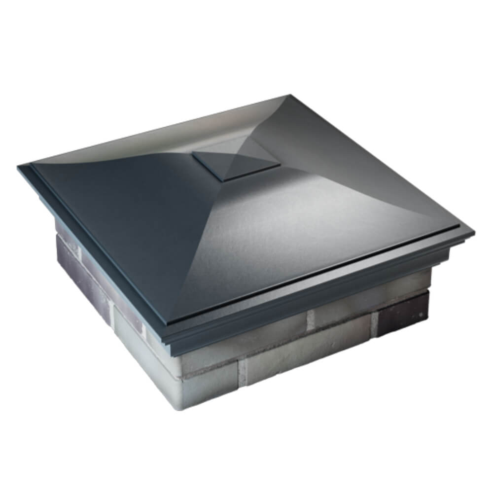 Колпак Zking Монблан Серый на столб 2х2 кирпича (515х515мм) Тихорецк фото