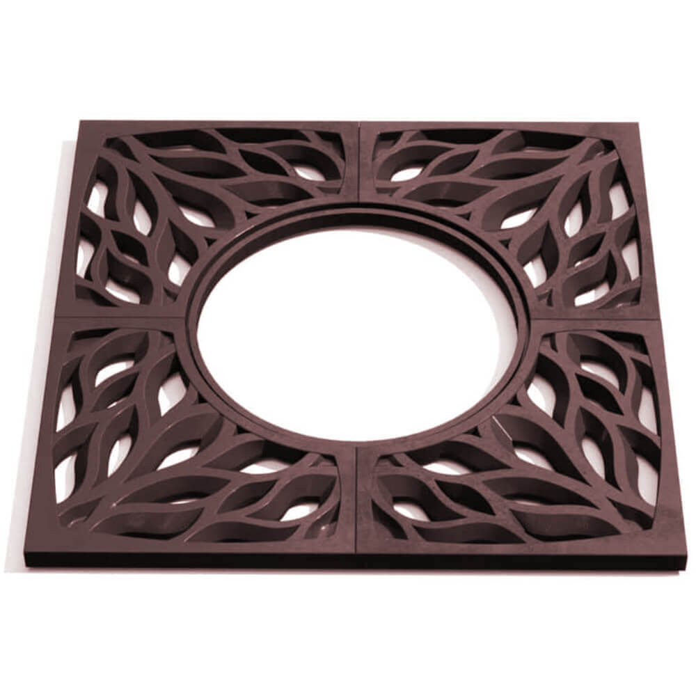 Приствольная решетка для дерева ZKING CRUST 1.2х1.2м Коричневая Тихорецк фото