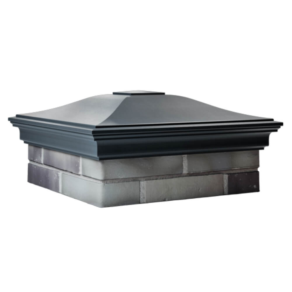 Колпак Zking Монблан Серый на столб 2х2 кирпича (515х515мм) в Тихорецке фото