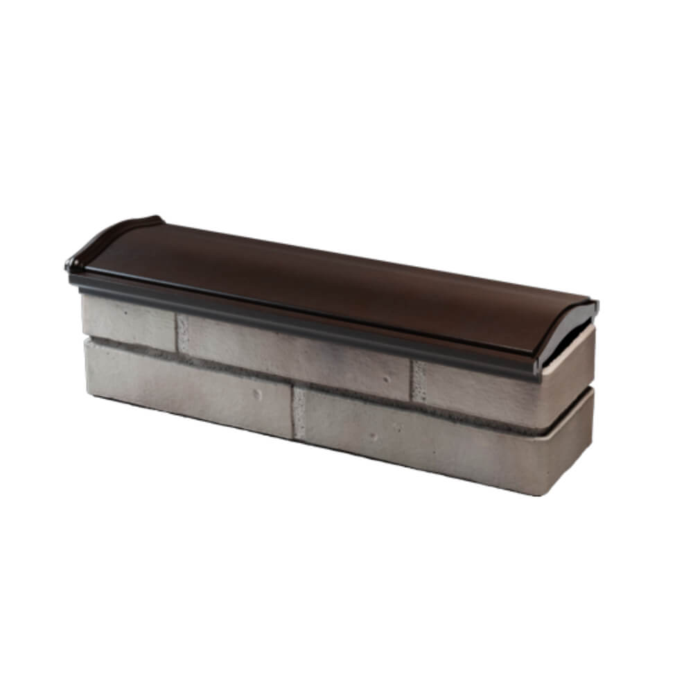 Парапет Zking Монблан Коричневый посадка на 0.5 кирпича (130мм) в Тихорецке фото