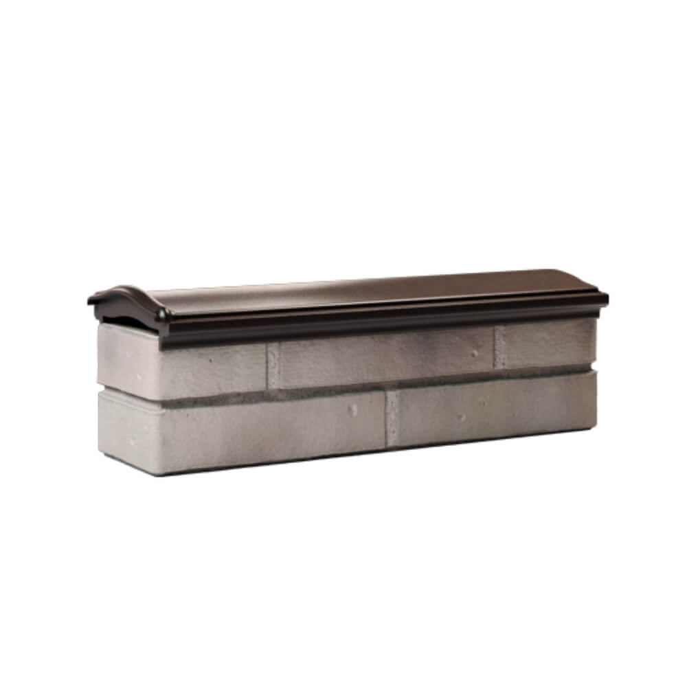 Парапет Zking Монблан Коричневый посадка на 0.5 кирпича (130мм) Тихорецк фото