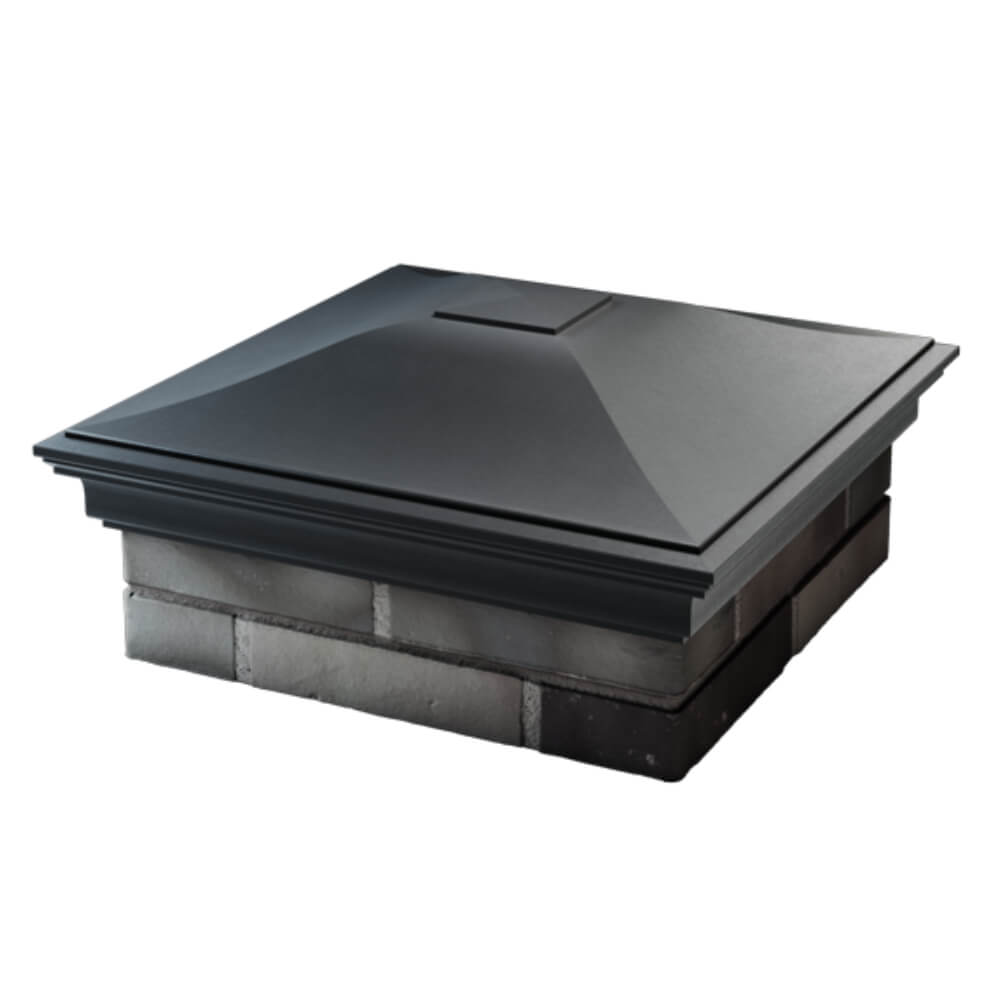 Колпак Zking Монблан Серый на столб 2х2 кирпича (515х515мм) в Тихорецке фото