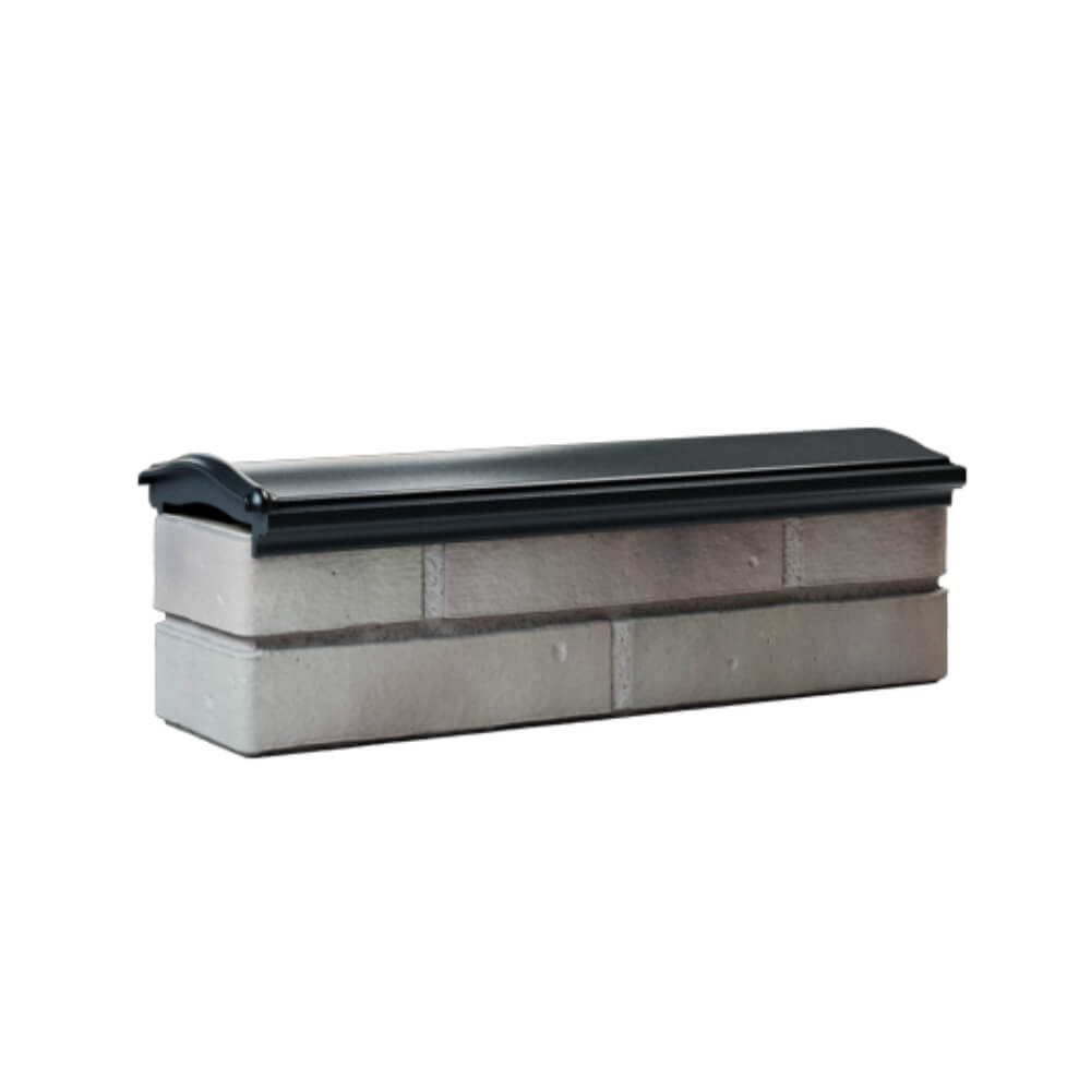 Парапет Zking Монблан Черный посадка на 0.5 кирпича (130мм) Тихорецк фото