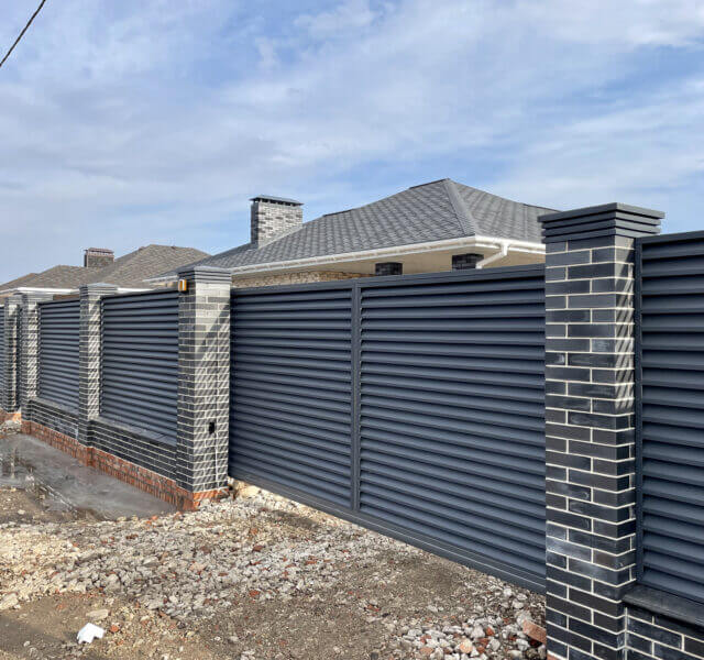 Колпак Zking Бона ХайТек Серый на столб 1.5х1.5 кирпича (385х385мм) в Тихорецке фото