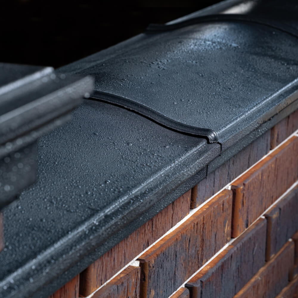 Парапет Zking Монблан Черный посадка на 0.5 кирпича (130мм) в Тихорецке фото