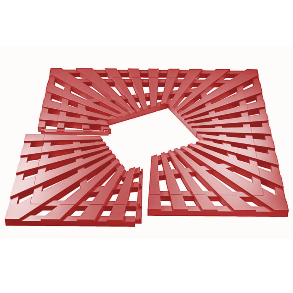 Приствольная решетка для дерева ZKING ATMOSPHERE 1.2х1.2м Красная в Тихорецке фото