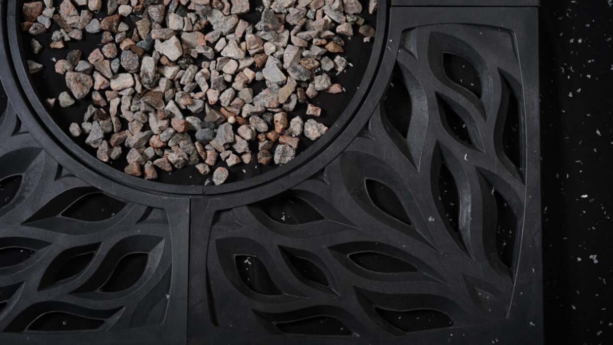 Приствольная решетка для дерева ZKING CRUST 1.2х1.2м Черная в Тихорецке фото