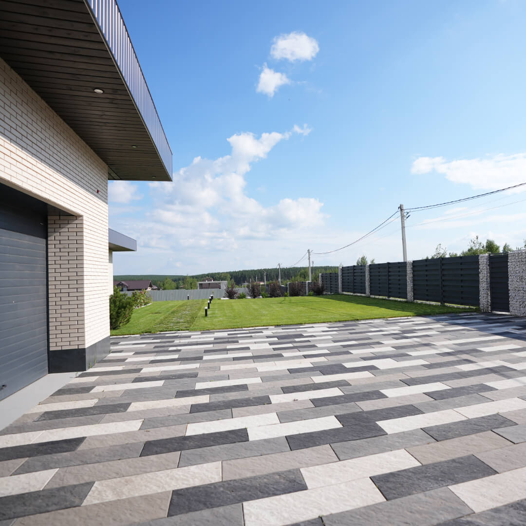 Шаговая плита STONE Графитовый Серый 990х330х55мм в Тихорецке фото